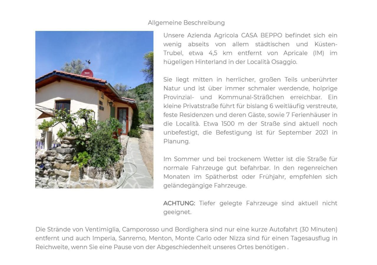아프리칼레 Casa Lucertola 빌라 외부 사진